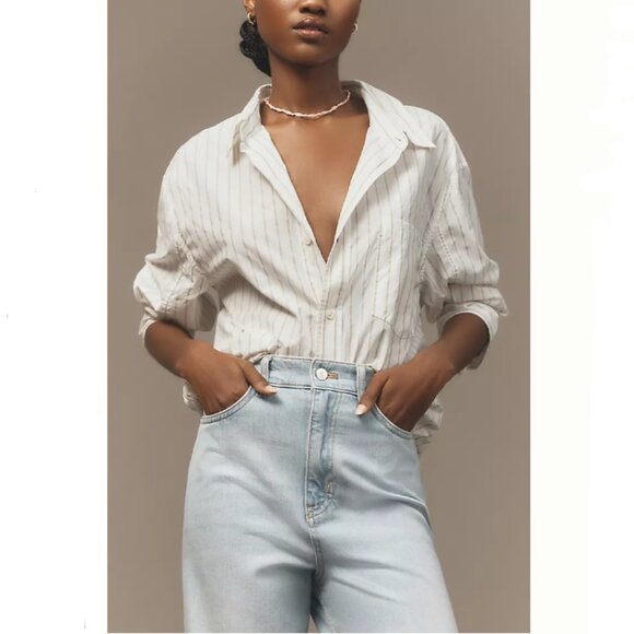 Brand New Pilcro Relaxed High-Rise Wide-Leg Jeans - Picture 2 of 8